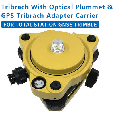 Mua Màu vàng Tribrach với Adapter cố định với 5/8X11 Thread cho Tổng trạm GNSS TRIMBLE Toàn bộ sản xuất trực tuyến