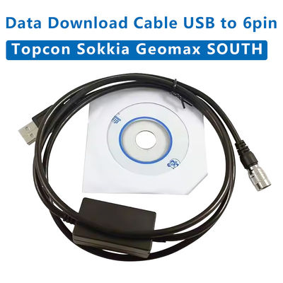2025 New Data Download Cable USB To Hirose Connector 6pin Connector Đối với Windows 7 8/10/XP Đối với Topcon Sokkia Gowin Nam