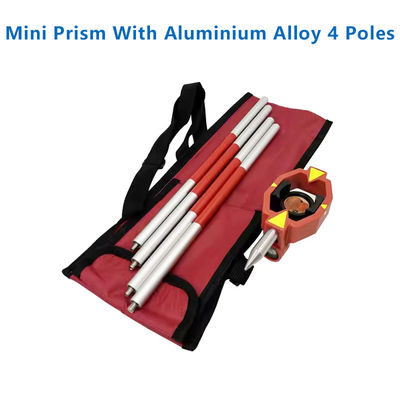 Mini Prism Offset đồng phủ với hợp kim nhôm 4 cực Thay thế cho tổng số trạm khảo sát