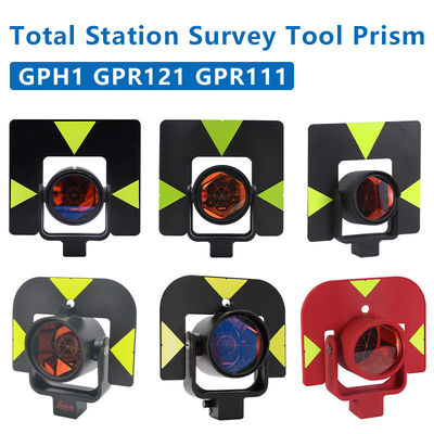 GPR111 GPH1 GPR121 Prism đơn cho Leica Tổng trạm Prism Surveying Instrument Offset 0mm Constant With Soft Bag