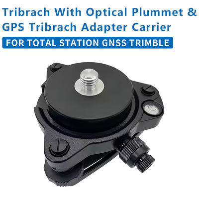 Black Tribrach với Adapter cố định với 5/8X11 Thread cho Tổng trạm GNSS TRIMBLE Toàn bộ