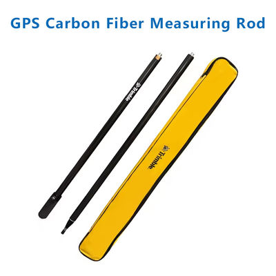 GPS RTK Xốp 2M Sợi Carbon GPS Đường đệm địa chất với 2 phần với Logo Đường đệm trung tâm GPS