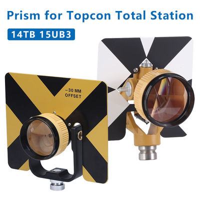 Prism duy nhất tương thích với Topcon SOUTH FOIF Tổng trạm khảo sát hằng số -30/0mm 5/8x11 Người giữ kim loại sợi nữ