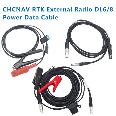CHCNAV RTK Cáp kết nối pin Cáp điện ngoài Cáp điện vô tuyến DL6 DL8 DL9 Cáp dữ liệu cho CHC GNSS