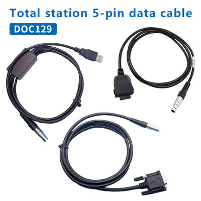 DOC129 Cáp dữ liệu cho TOPCON SOKKIA Tổng trạm ES/OS/PS đến PC (win11) 5 Pin