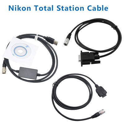 6 PIN USB RS232 PDA Interface Cáp tải dữ liệu cho Nikon Survey Tổng trạm DTM532/452/330 Cáp truyền dữ liệu