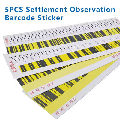 5PCS SETTLEMENT OBSERVATION BAR CODE STICKER cho LEI-CA SOKK IA TRIMBLE FOIF Đánh giá cấp số
