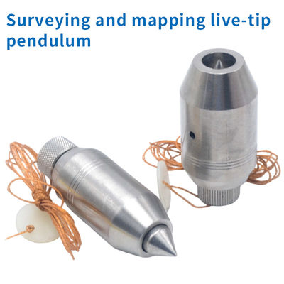 Chất liệu thép không gỉ chính xác cao Plumb Bob cho sự sắp xếp thẳng đứng chính xác Khảo sát và lập bản đồ Plumb Bob Tip di động