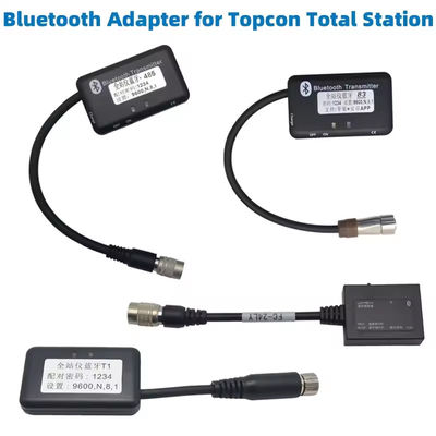 Bộ điều hợp Bluetooth cho TOP CON Tổng trạm 6 chân 6 lỗ với bộ sạc và cáp Hệ thống Android và iOS