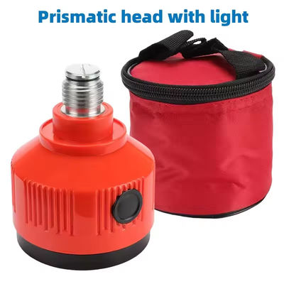 Tổng trạm Prism đường hầm giám sát phản xạ Prism đầu cao độ chính xác mục đích chung Prism đầu với đèn