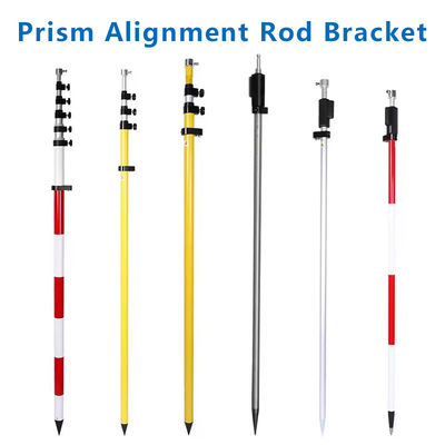 RTK/GPS Cột sợi carbon trung cực 2m 3m Khảo sát và lập bản đồ Cột Prism Bipod Bipod