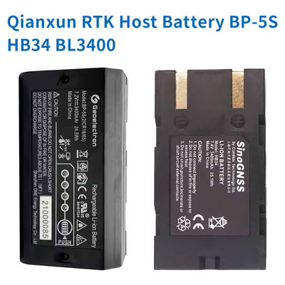 Pin Qianxun BL3400 BP-5S HB34 cho Máy thu GPS Khảo sát T30 RTK GNSS 7.4v 3400mAh