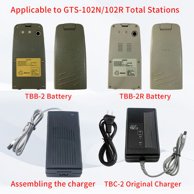 Compatible with GTS-102N/102R series total station batteries TBB-2/2R total station charger TBC-2