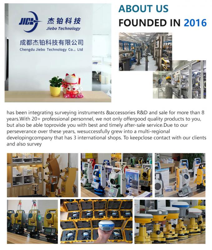 GPS mới RTK 2M Carbon Fiber Survey Pole GPS khảo sát 2 phần với Trimble Universal Prism GPS Pole Centering Roc 6